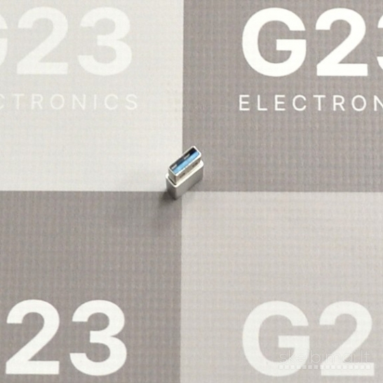 2235 Type-C lizdas į USB 3.0 jungtis Blue Star sidabro WWW.G23.LT