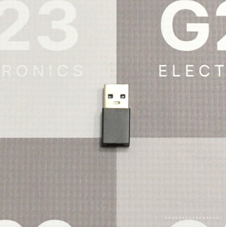 2236 Type-C lizdas į USB 3.0 jungtis Blue Star juodos WWW.G23.LT