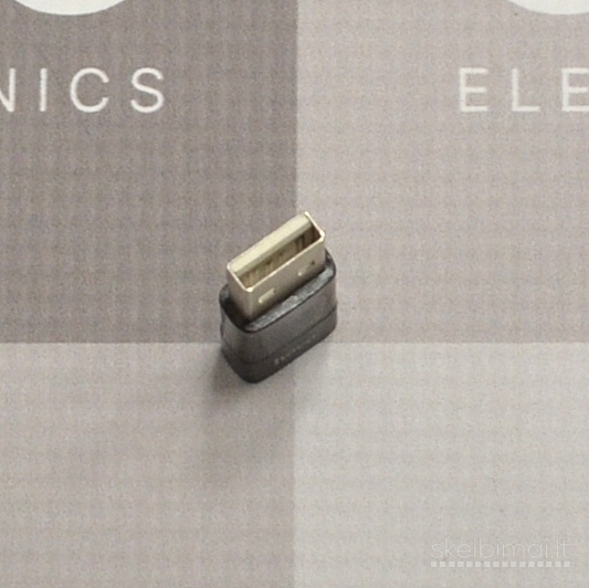 2237 Type-C lizdas į USB 3.0 jungtis Hoco UA36C juodos WWW.G23.LT
