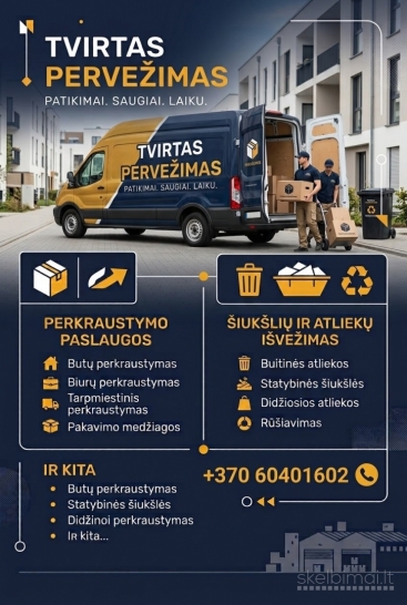 Išvežu viską!