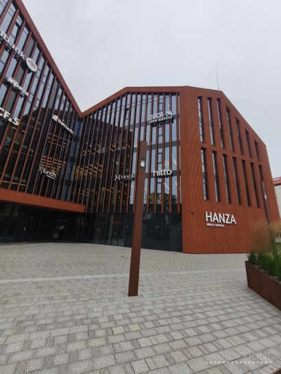 Nuomojami Biurai naujajame HANZA administraciniame pastate N. Uosto g.