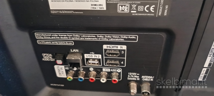 Lg televizorius