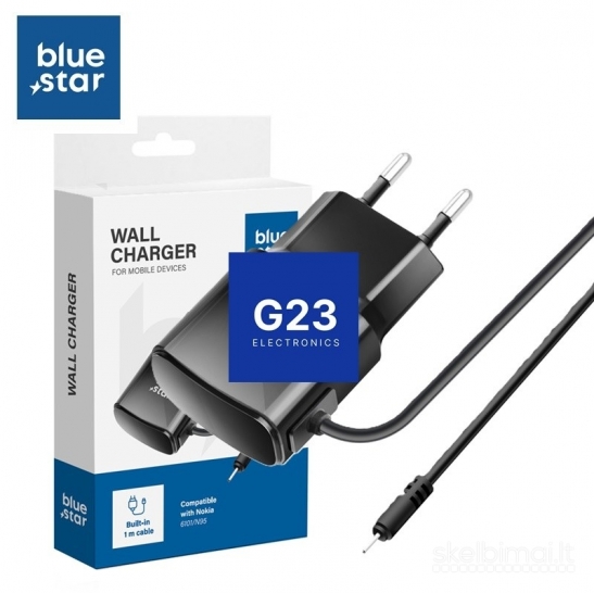 2248 Tinklo kroviklis su Nokia Small Pin 2.0mm laidu Blue Star WWW.G23.LT