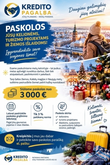 Praleiskite paskutinį metų ketvirtį nesijaudindami dėl pinigų trūkumo.