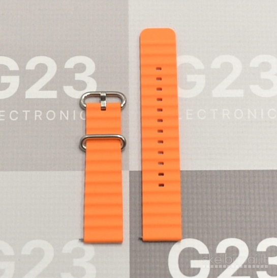 2250 Silikoninis dirželis 22mm Samsung Watch Forcell FS01 WWW.G23.LT