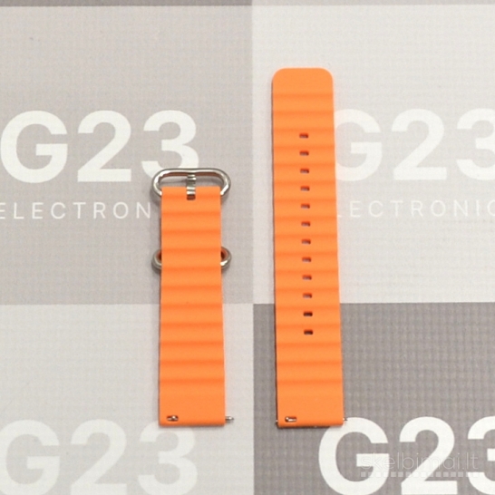 2250 Silikoninis dirželis 22mm Samsung Watch Forcell FS01 WWW.G23.LT