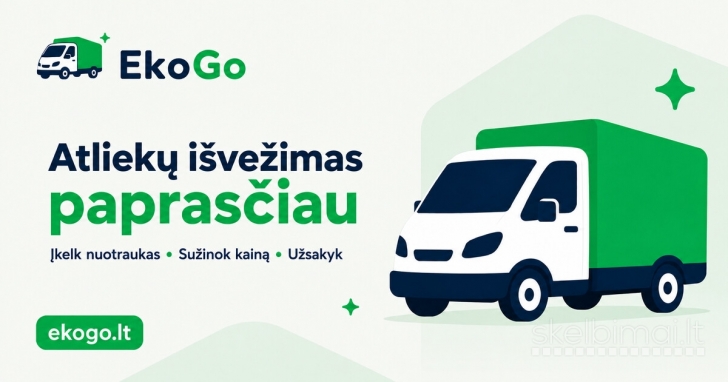 Senų baldų ir atliekų išvežimas Vilniuje ir Kaune