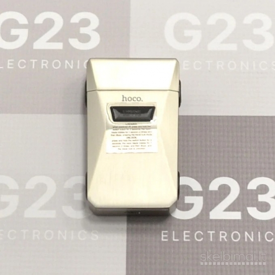 2259 Elektrinis skustuvas Hoco HP31 sidabrinis WWW.G23.LT