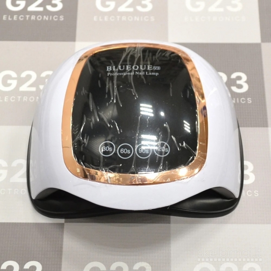 2261 UV LED nagų lempa Blueque V3 168 W WWW.G23.LT