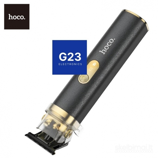 2264 Plaukų kirpimo mašinėlė Hoco HP22 juoda WWW.G23.LT