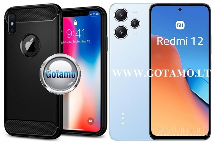 2273 Siege dėklai nugarėlės Xiaomi Redmi 12 / Redmi 12 5G WWW.G23.LT