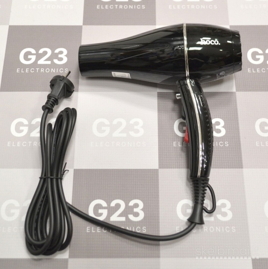 2291 Plaukų džiovintuvas Hoco HP12 1450 W juodas WWW.G23.LT