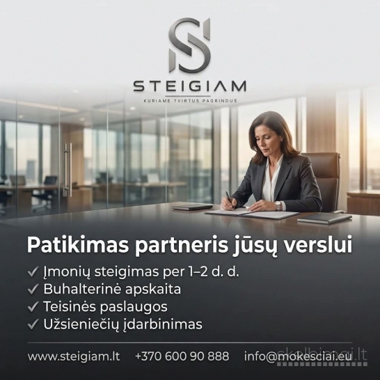 Įmonės steigimas