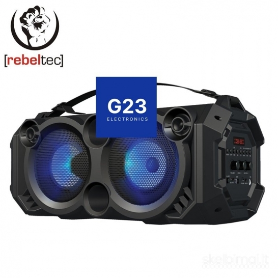 2295 Bluetooth garsiakalbis kolonėlė RebelTec SoundBOX 460 WWW.G23.LT