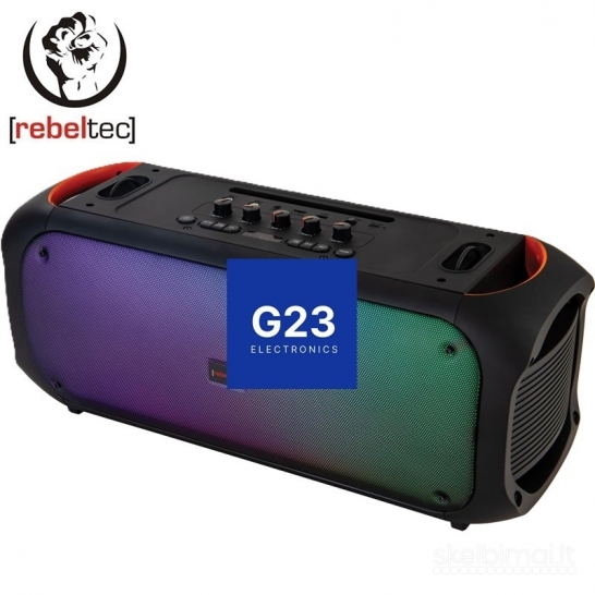 2298 Bluetooth garsiakalbis kolonėlė RebelTec SoundBOX 650 WWW.G23.LT
