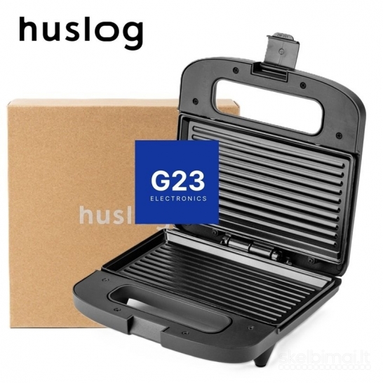 2300 Elektrinė sumuštinių keptuvė grilis Huslog HUS1041 WWW.G23.LT