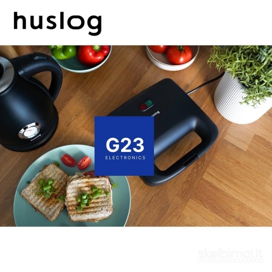 2300 Elektrinė sumuštinių keptuvė grilis Huslog HUS1041 WWW.G23.LT