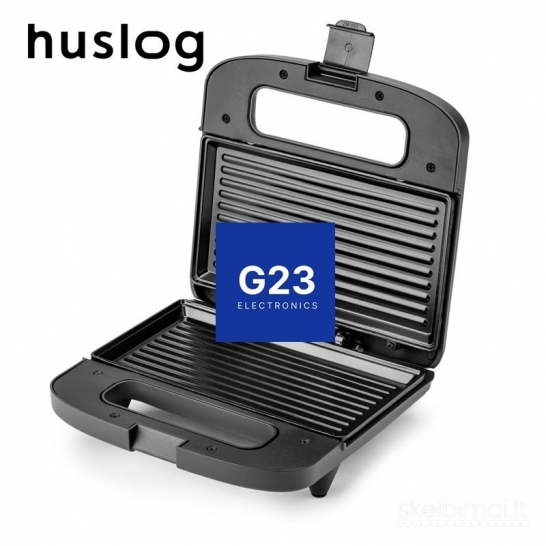2300 Elektrinė sumuštinių keptuvė grilis Huslog HUS1041 WWW.G23.LT