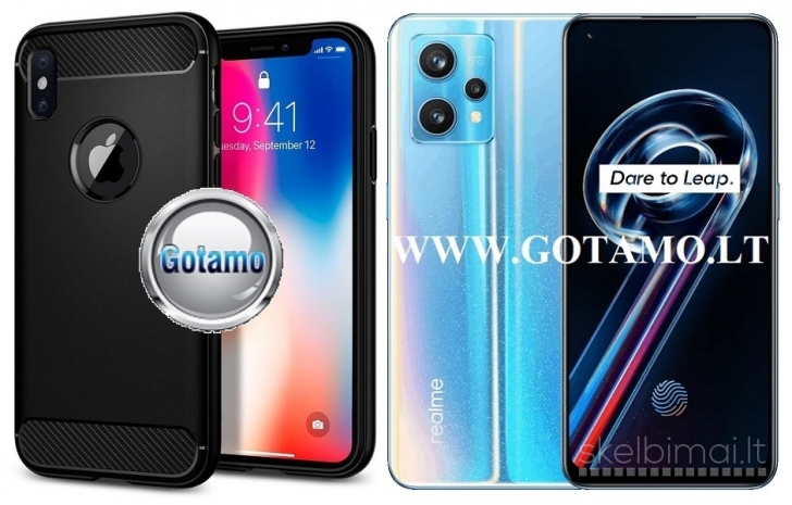 2307 Siege dėklai nugarėlės Realme 9 Pro+ (Plus) / 9 WWW.G23.LT
