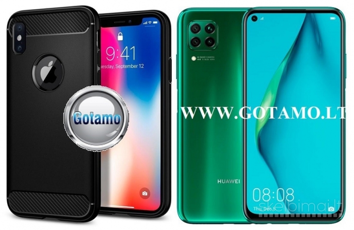 2315 Siege dėklas nugarėlė Huawei P40 Lite telefonui WWW.G23.LT