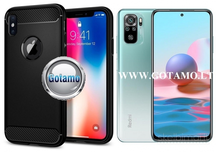 2316 Siege dėklai Xiaomi Redmi Note 10 / Redmi Note 10S / Poco M5s WWW.G23.LT