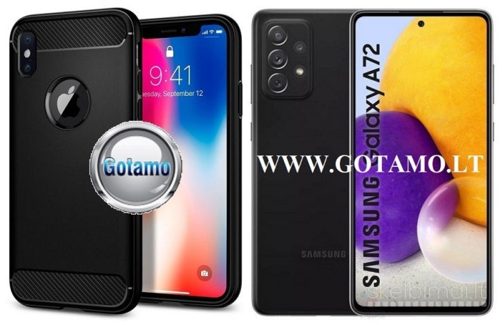 2321 Siege dėklas nugarėlė Samsung Galaxy A72 telefonui WWW.G23.LT