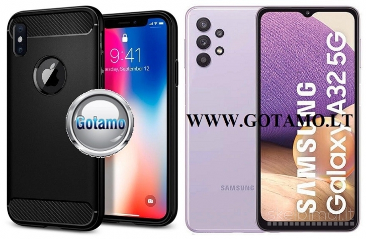 2322 Siege dėklas nugarėlė Samsung Galaxy A32 5G telefonui WWW.G23.LT