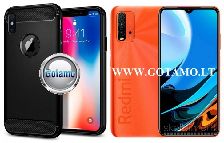 2327 Siege dėklai nugarėlės Xiaomi Redmi 9T / Poco M3 WWW.G23.LT