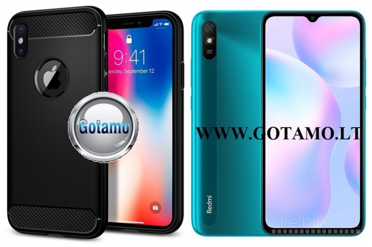 2328 Siege dėklas nugarėlė Xiaomi Redmi 9A telefonui WWW.G23.LT