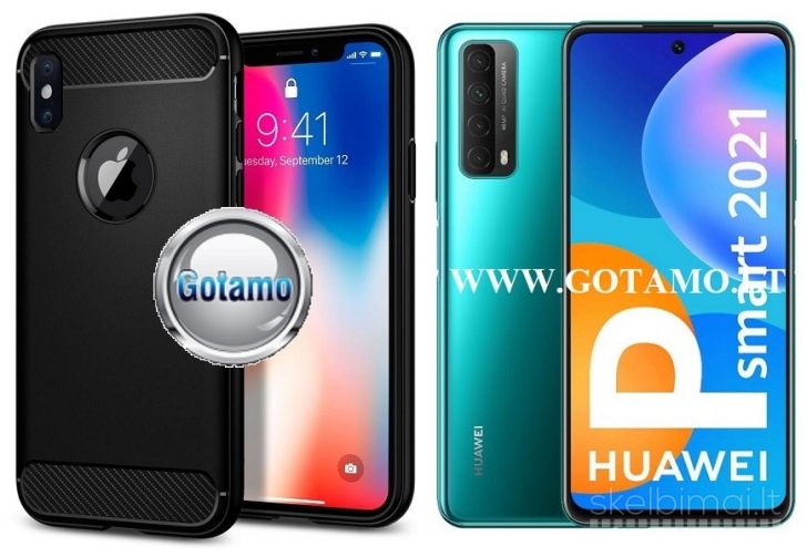 2333 Siege dėklas nugarėlė Huawei P Smart 2021 telefonui WWW.G23.LT