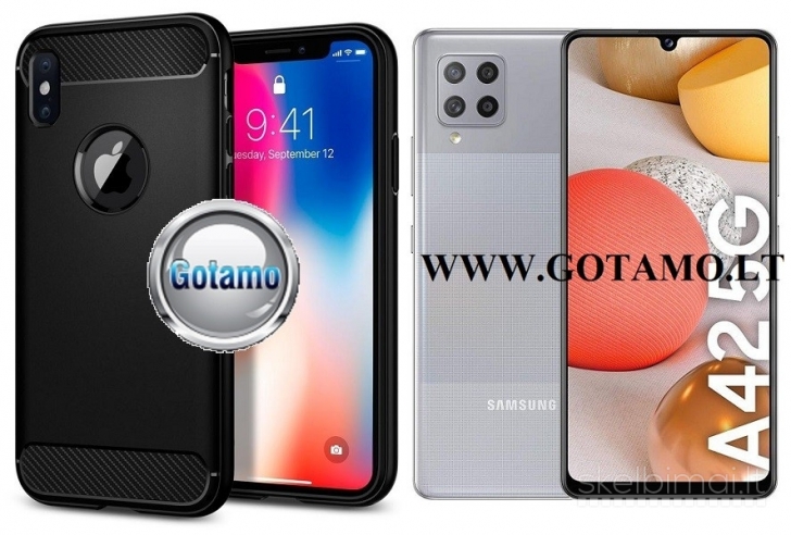 2336 Siege dėklas nugarėlė Samsung Galaxy A42 5G telefonui WWW.G23.LT