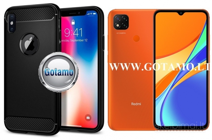2340 Siege dėklai nugarėlės Xiaomi Redmi 9C / Redmi 10A WWW.G23.LT