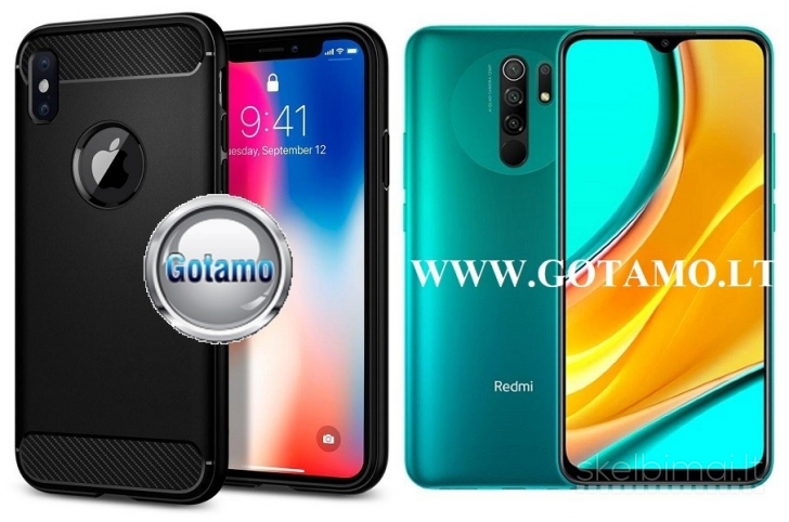 2351 Siege dėklas nugarėlė Xiaomi Redmi 9 telefonui WWW.G23.LT