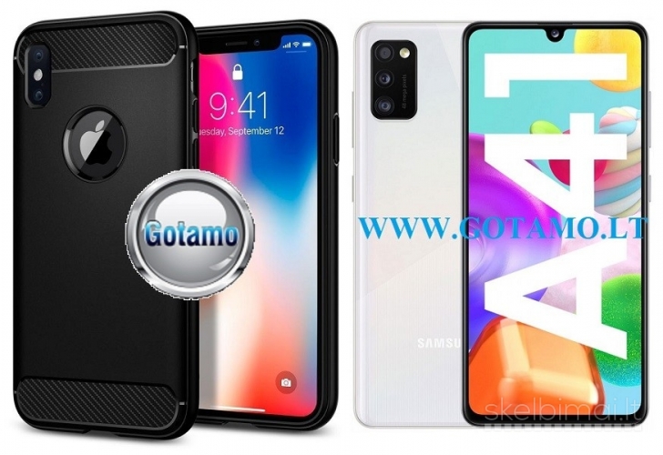2354 Siege dėklas nugarėlė Samsung Galaxy A41 telefonui WWW.G23.LT
