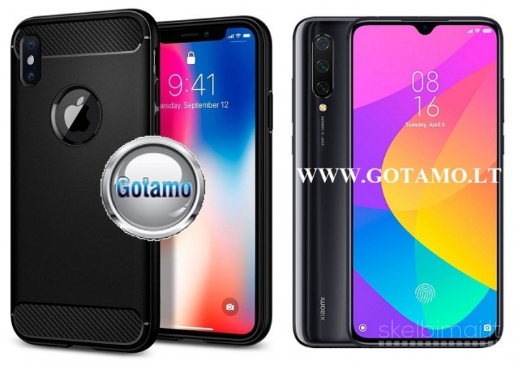2360 Siege dėklas nugarėlė Xiaomi Mi 9 Lite telefonui WWW.G23.LT