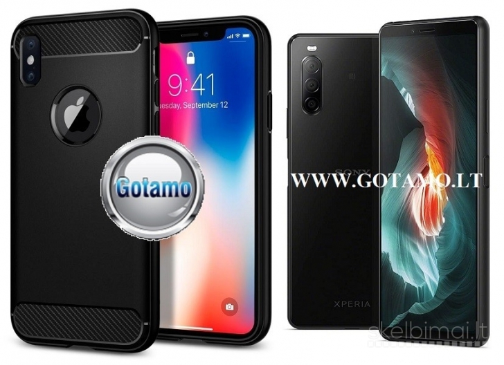 2361 Siege dėklas nugarėlė Sony Xperia 10 II telefonui WWW.G23.LT