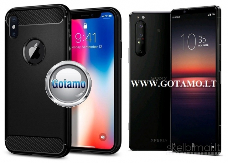 2362 Siege dėklas nugarėlė Sony Xperia 1 II telefonui WWW.G23.LT