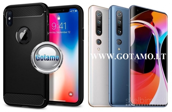 2367 Siege dėklai nugarėlės Xiaomi Mi 10 / Mi 10 Pro WWW.G23.LT