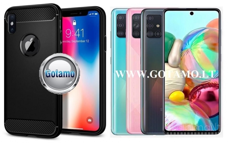 2371 Siege dėklas nugarėlė Samsung Galaxy A71 telefonui WWW.G23.LT