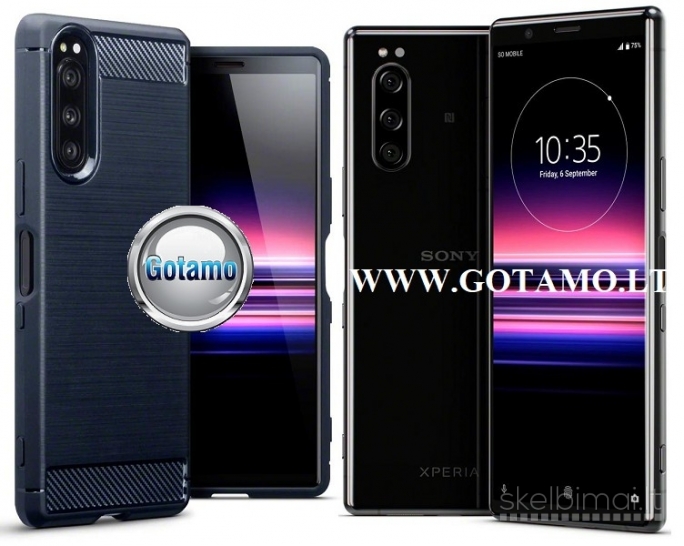 2385 Siege dėklas nugarėlė Sony Xperia 5 telefonui WWW.G23.LT