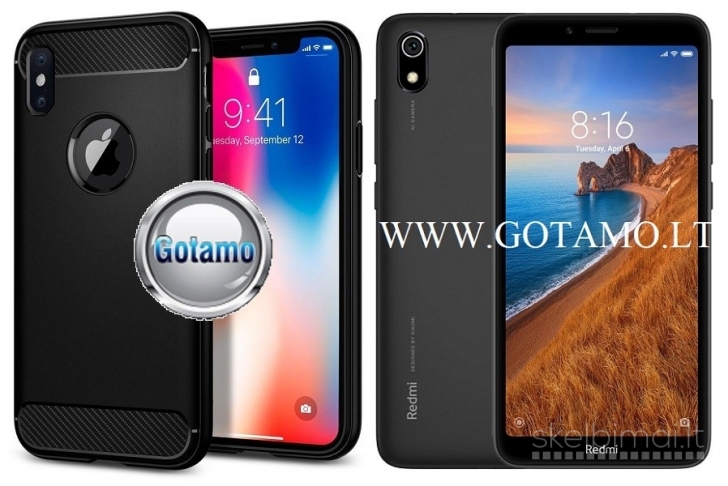 2389 Siege dėklas nugarėlė Xiaomi Redmi 7A telefonui WWW.G23.LT