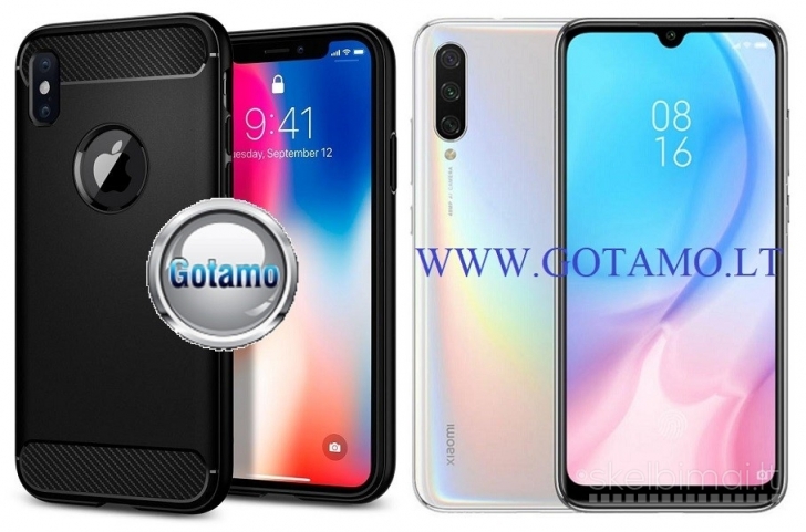 2390 Siege dėklas nugarėlė Xiaomi Mi A3 telefonui WWW.G23.LT