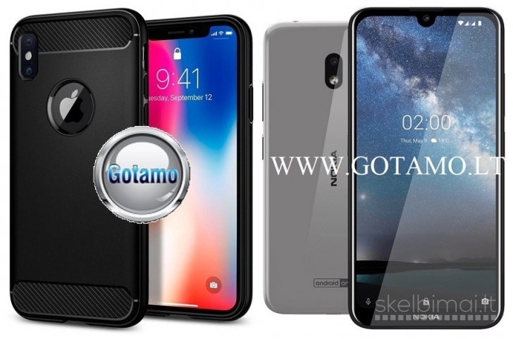 2398 Siege dėklas nugarėlė Nokia 2.2 telefonui WWW.G23.LT