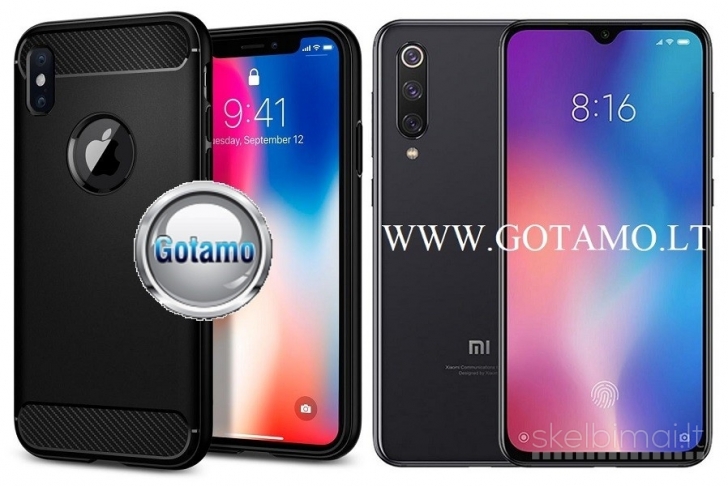 2399 Siege dėklas nugarėlė Xiaomi Mi 9 SE telefonui WWW.G23.LT