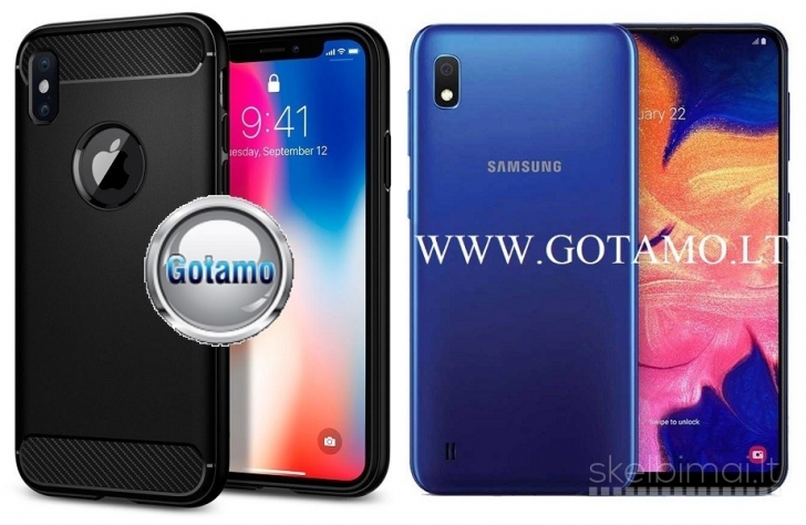 2401 Siege dėklai nugarėlės Samsung Galaxy A10 / Galaxy M10 WWW.G23.LT