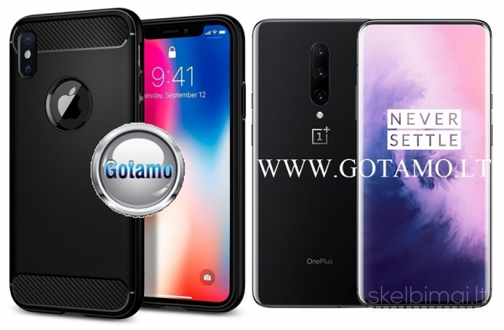 2402 Siege dėklas nugarėlė OnePlus 7 Pro telefonui WWW.G23.LT