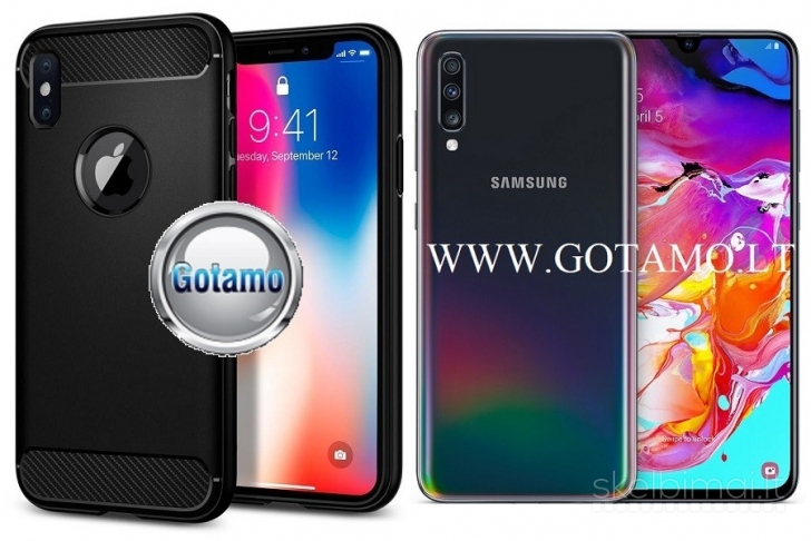 2409 Siege dėklas nugarėlė Samsung Galaxy A70 telefonui WWW.G23.LT