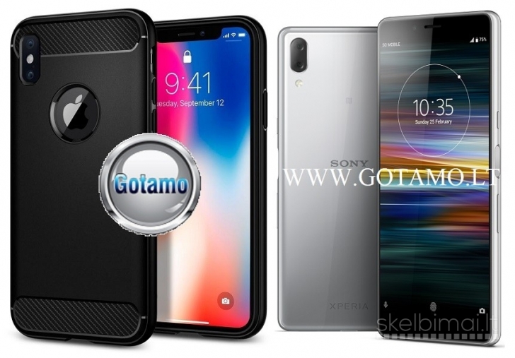 2411 Siege dėklas nugarėlė Sony Xperia L3 telefonui WWW.G23.LT
