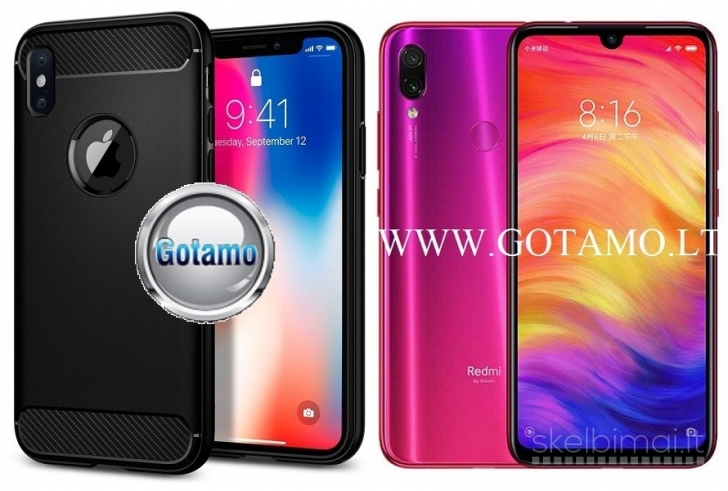 2412 Siege dėklai Xiaomi Redmi Note 7 / Redmi Note 7 Pro WWW.G23.LT