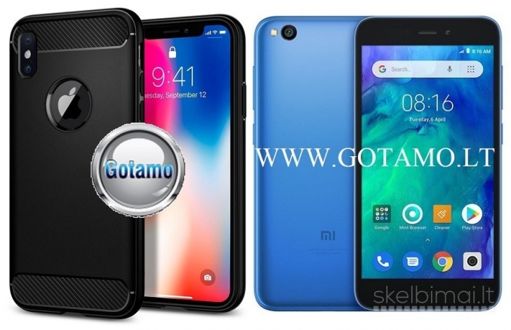2413 Siege dėklas nugarėlė Xiaomi Redmi Go telefonui WWW.G23.LT